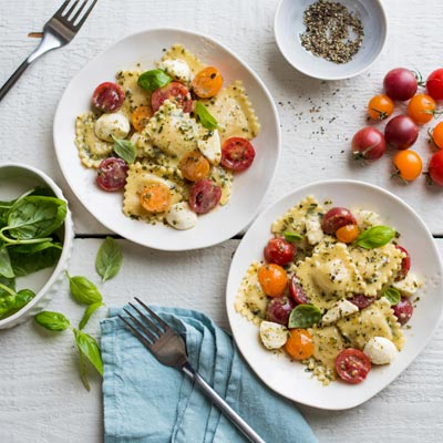 Ravioli Caprese