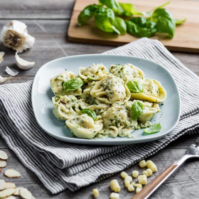 Corn & Basil Pesto Tortelloni
