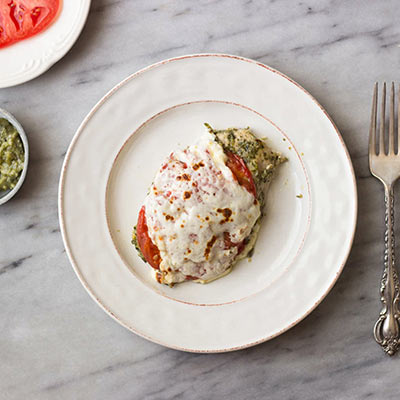 Baked Pesto Chicken