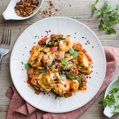 Slow Cooker Tortelloni - Freshly Made Italian Pasta, Sauces & Cheese