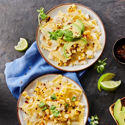 Mexican Street Corn Ravioli