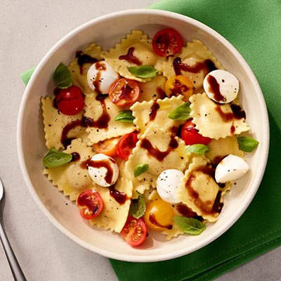 Tomato Mozzarella Pasta Salad