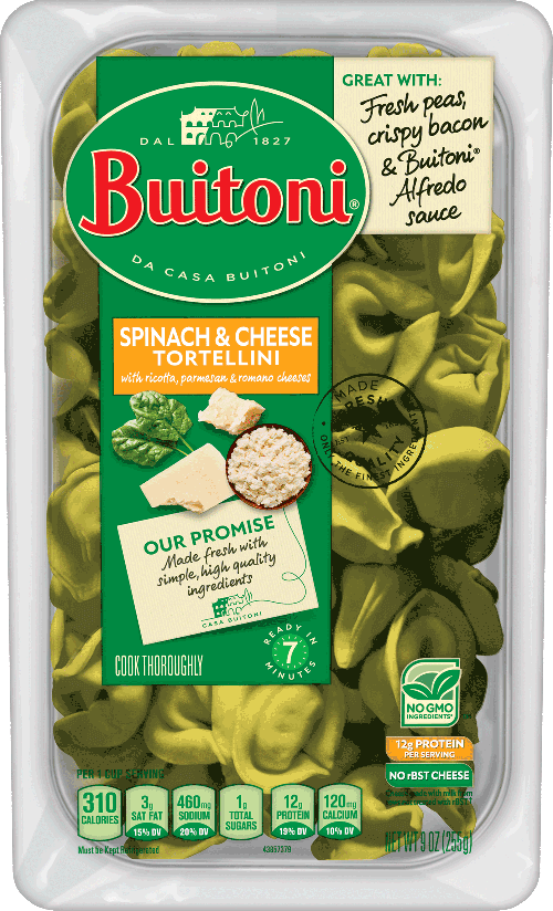 Spinach Cheese Tortellini - 9 oz.